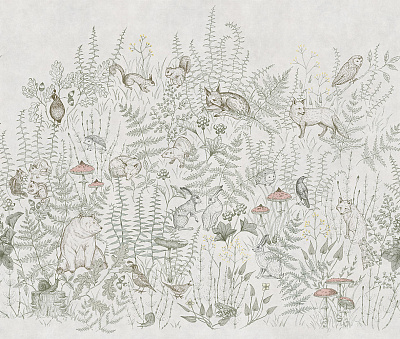 Фотообои SCANDIFOREST 3, FAUNA, Factura